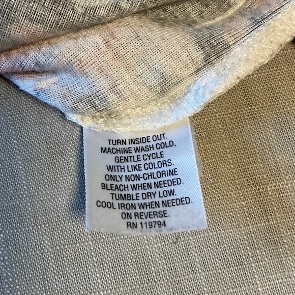 Style & Co. Paisley Print Blouse - Brown and Black - Picture 7 of 10